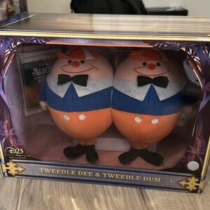 Disney Tweedledee and Tweedledum figurine